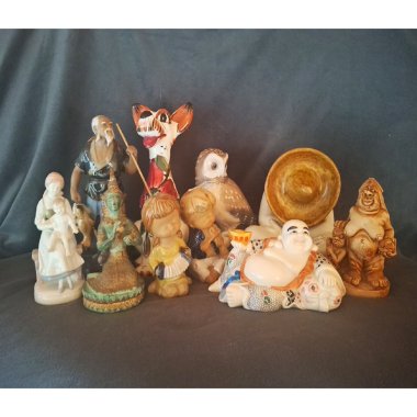 Billede af et udvalg af forskellige figurer