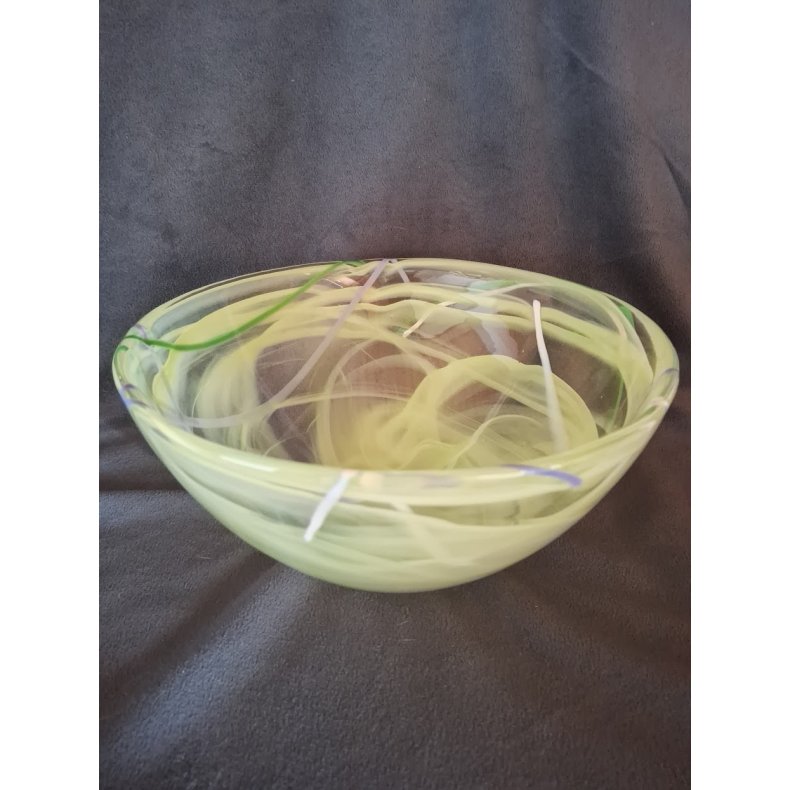 Kosta Boda sk�l gr�n