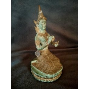 Thailandsk bronze figur