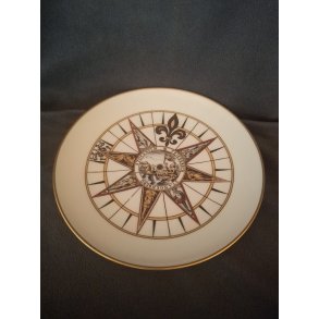 Svensk kompas platte