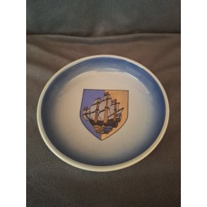 S�holm sk�l med skibsmotiv