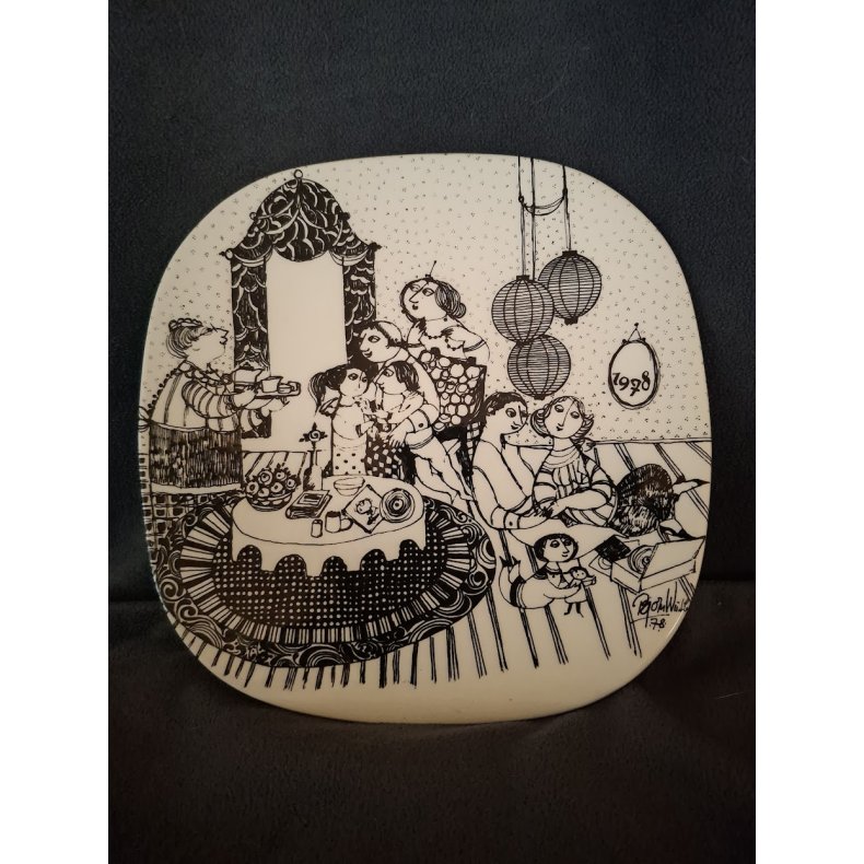 Bj�rn Wiinblad platte