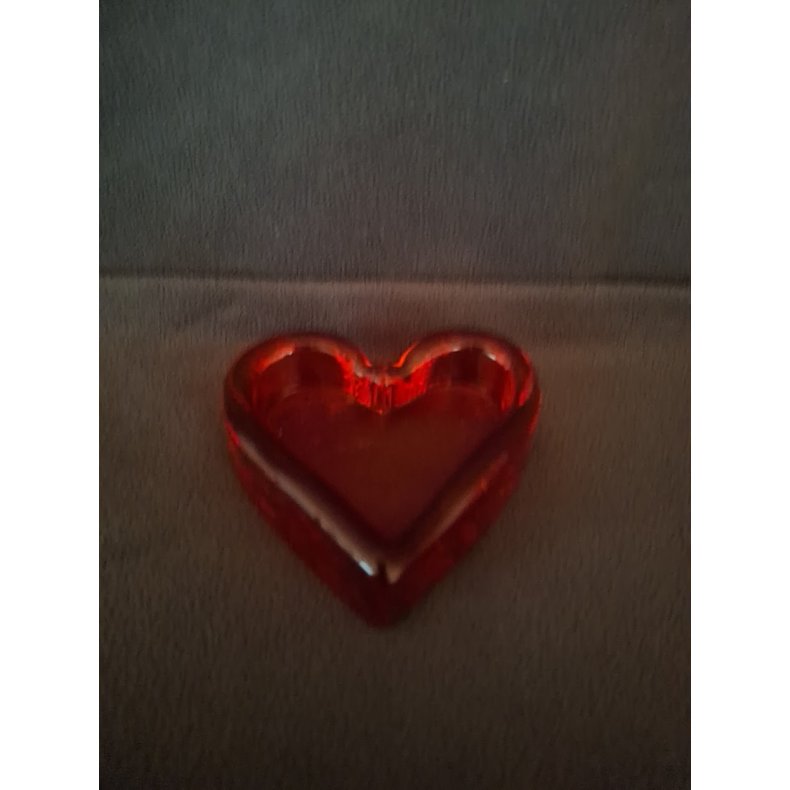 Glas hjerte