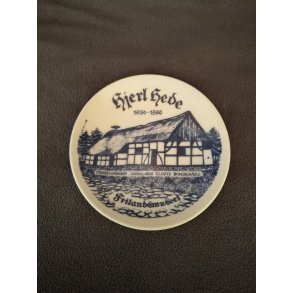 Lille Svane Porcel�ns platte