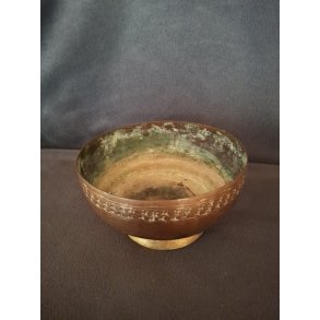 Smuk kobber/bronze sk�l