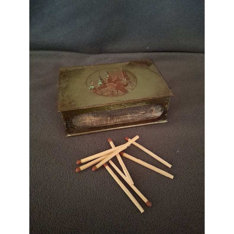 Bronze t�ndstik�ske-holder