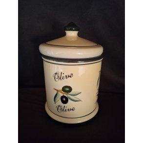Krukke med l�g oliven