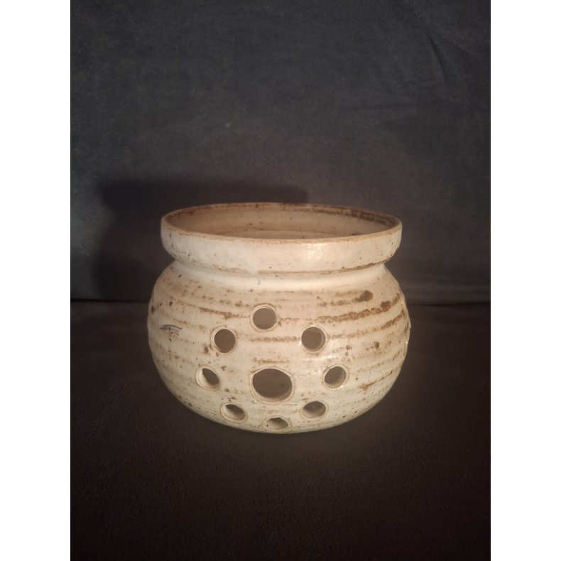 Stor fyrfadsstage i keramik