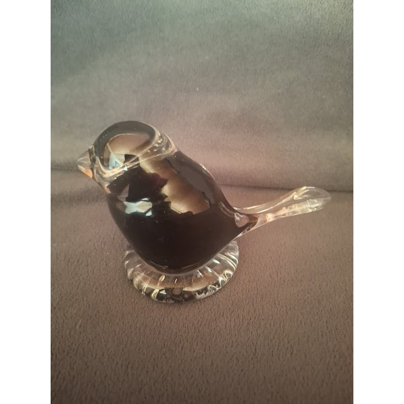 Holmegaard Glasv�rk fugle-figur