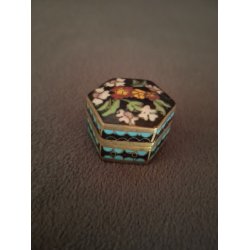 Vintage cloisonn� pille�ske