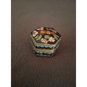 Vintage cloisonn� pille�ske
