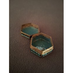Vintage cloisonn� pille�ske