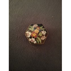 Vintage cloisonn� pille�ske
