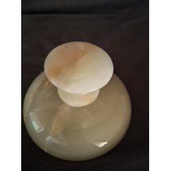 Sk�l/opsats i onyx natursten