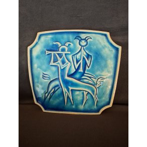 Knabstrup relief i keramik