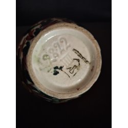 Schramberger Majolika vase tysk