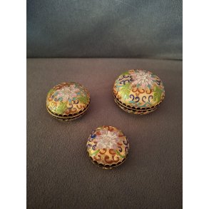 kinesiske cloisonn� skrin