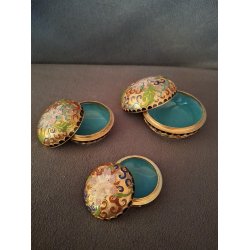 kinesiske cloisonn� skrin