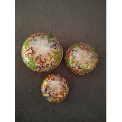 kinesiske cloisonn� skrin